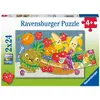 Bild von Ravensburger Kinderpuzzle - Freche Früchte - 2x24 Teile Puzzle für Kinder ab 4 Jahren (24 Teile)