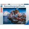 Bild von Ravensburger Puzzle 3000 Teile Norwegen - Hamnoy, Lofoten (3000 Teile)