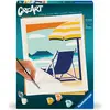 Bild von Ravensburger CreArt - Malen nach Zahlen 23897 - Relax at the Beach - ab 12 Jahren