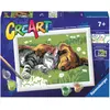 Bild von Ravensburger CreArt Sleeping Cat and Dog