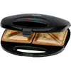 Bild von Clatronic ST 3477 Sandwich-Toaster, Kontaktgrill, Schwarz