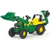 Bild von Rolly Toys Backhoe mit Frontlader und Heckbagger