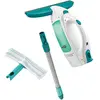 Bild von Leifheit Dry&Clean, Fenstersauger, Türkis, Weiss, Blau, Grün