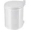 Bild von Hailo Compact-Box M, Einbau-Mülleimer, 15 ltr, Weiss, Abfalleimer, Weiss