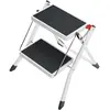 Bild von Hailo, Leiter + Gerüst, MK60 StandardLine, Stahl-Trittleiter, 2 Stufen (Stehleiter, 50 cm)