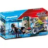 Bild von Playmobil Polizei-Motorrad: Verfolgung des Geldräubers (70572, Playmobil City Life)