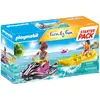 Bild von Playmobil Starter Pack Wasserscooter mit Bananenboot (70906, Playmobil Family Fun)