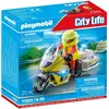 Bild von Playmobil Notarzt-Motorrad mit Blinklicht (71205, Playmobil City Life)