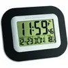 Bild von TFA Funk-Wanduhr, Wetterstation, Schwarz