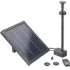 Bild von Pontec, Brunnen + Gartenteich, Solar-Pumpenset mit Beleuchtung