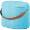 Bild von Inter Link, Hocker + Pouf, Hocker Emilia ocean blue (42 x 42 x 36 cm)