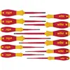 Bild von Wiha, Schraubenzieher, Set SoftFinish electric slimFix (Phillipps-Kreuzschlitz (PH), Pozidriv-Kreuzschlitz (PZ), Schlitzschrauben, TX)