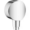 Bild von hansgrohe, Duschsystem, HG Schlauchanschluss FIXFIT S m Rückflussv. und Kunststoffwinkel chrom