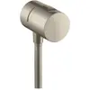 Bild von Axor, Zubehör Sanitärinstallation, Schlauchanschluss FIXFIT STOP UNO2 DN 15, mit Abstellventil brushed nickel