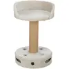 Bild von Trixie Cat tree with play foot, 54 cm, grey (54 cm, Grau, Grey, Grijs), Katzenbaum