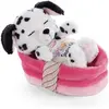 Bild von NICI 47891 Sleeping Pets Welpe Dalmatiner 12cm im Körbchen (8 cm)