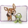 Bild von NICI, Kinderkissen, 62282 Kissen Rehbock René Reobuck & Frosch Fridolin Frog (25 x 43 cm)
