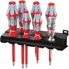 Bild von Wera, Schraubenzieher, 3160 i/7 Rack (Phillipps-Kreuzschlitz (PH), Schlitzschrauben)