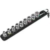 Bild von Wera, Steckschlüssel + Stecknuss, Belt B 1 Zyklop Steckschlüsseleinsatz-Satz (10 mm, 12 mm, 13 mm, 15 mm, 16 mm, 17 mm, 18 mm, 19 mm, 8 mm)