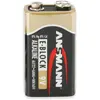 Bild von Ansmann Batterie Block E 6LR61 1er x-Pow. Spannung von 9 V - Batterie - 9V-Block (1 Stk., 9V Block, 550 mAh), Batterien + Akkus