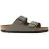 Bild von Sandalen Birkenstock Arizona Birko-Flor Birkibuc Grau 37 Schmal
