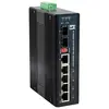 Bild von Level One Industrial 4 Ports 10/100/1000 Poe + 1 Sfp + 1 Combo Switch