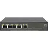Bild von LevelOne Switch 5x GE GES-2105P 4xPoE+ (5 Ports), Netzwerk Switch, Schwarz