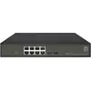Bild von LevelOne Switch 8x GE GES-2110P 2xGSFP 8xPoE+ (10 Ports), Netzwerk Switch, Schwarz