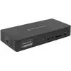 Bild von Conceptronic Dock 17-in-1 USB-C->HDMI,DP 4K/60Hz,GbE,USB-C (USB-C, 17 Ports), Dockingstation + USB Hub, Schwarz