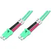 Bild von Digitus LWL Patchkabel LC zu LC Multimode 50/125 m Duplex Länge 7m Klasse OM3 (7 m), Netzwerkkabel