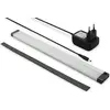 Bild von Digitus LED Beleuchtung fuer Netzwerk und Serverschraenke 220V 25mA 270lm 6000K LED Magnethalterung, Serverschrank Zubehör, Mehrfarbig, Weiss, Schwarz, Grau