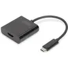 Bild von Digitus USB Type-C 4K HDMI Grafik-Ad. (HDMI, 15 cm), Data + Video Adapter, Schwarz