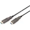 Bild von Digitus 4K - HDMI AOC Hybrid Glasfaserkabel mit abnehmbaren Stecker (30 m), Videokabel, Schwarz