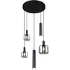 Bild von Trio, Pendelleuchte, MATARO - Hanglamp - Zwart mat - excl. 1x E27 4,9 W - Plafondbevestiging - In hoogte verstelbaar (E27)