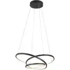 Bild von Trio, Pendelleuchte, Leuchten LED Pendelleuchte Darvin 349110132, Metall Schwarz matt, inkl. 34 Watt LED, Lichtfarbe (4500 lm)