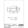 Bild von Hoesch, Badewanne, Badewanne SPECTRA 1700x750x480mm we (150 l, 170 cm, 75 cm)