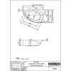 Bild von Hoesch, Badewanne, Eck-Badewanne SPECTRA re 1700x1000x480mm we (200 l, 170 cm, 100 cm)