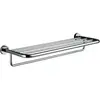 Bild von Emco, Handtuchhalter + Handtuchhaken, Handtuchablage RONDO 2 600mm, mit Badetuchhalter chrom