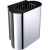 Bild von Emco Abfallbehälter SYSTEM 2 Wandmodell, 30 l chrom, Abfalleimer, Silber