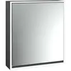 Bild von Emco, Spiegelschrank, loft Lichtspiegelschrank, 600 mm, Aufputzmodell, schwarz/spiegel, 979813302 (64.40 x 17.50 x 73.30 cm)
