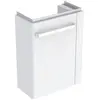 Bild von Geberit, Waschbeckenunterschrank, Waschtischunterschrank Renova Compact 44,8 cm mit Handtuchhalter rechts 862050000 (27 x 50 x 66 cm)