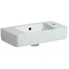 Bild von Geberit, Waschbecken, Handwaschbecken Renova Compact 50 cm Hahnloch rechts wei mit KeraTec Glasur 2761 (250 mm, 500 mm)