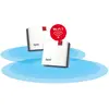 Bild von FRITZ! FRITZ!Mesh Set 1700 2-pack, Router, Schwarz, Rot, Weiss, Grau