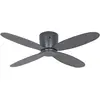 Bild von CasaFan Eco Plano II WiFi, Ventilator, Schwarz, Grau