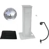 Bild von Eurolite Set Spiegelkugel 50cm mit Stage Stand variabel + Cover schwarz (50 cm), Spiegelkugel, Schwarz