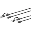 Bild von Speedlink 2 in 1 Ladekabel (3 m, USB 2.0, USB 3.2 Gen 2), USB Kabel