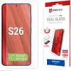 Bild von Displex Real Glass, 2D Panzerglas, MountMaster (1 Stk., Samsung Galaxy S26), Smartphone Schutzfolie, Transparent