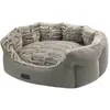 Bild von Nobby Komfortbett CACHO, 65x57x22cm, grau (Hund, Katze), Hundebett + Katzenbett
