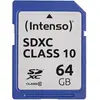 Bild von Intenso SD Class 10 (64 GB, SDXC, U1), Speicherkarte, Silber