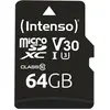 Bild von Intenso UHS-I Professional (64 GB, microSDXC, U1, UHS-I), Speicherkarte, Schwarz
